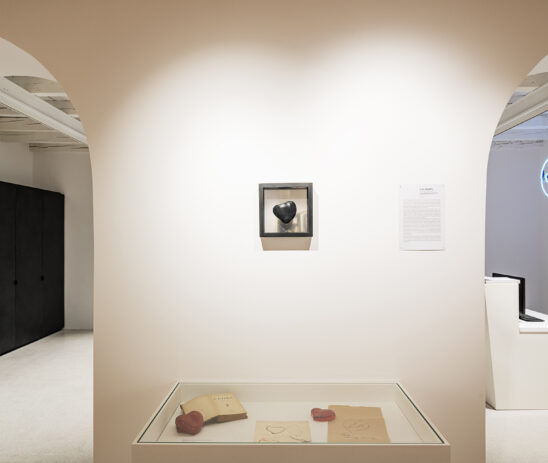 Works by Elsa Peretti featured in the exhibition “Angels. Cinquant’anni di storie del Pastificio Cerere” in Rome